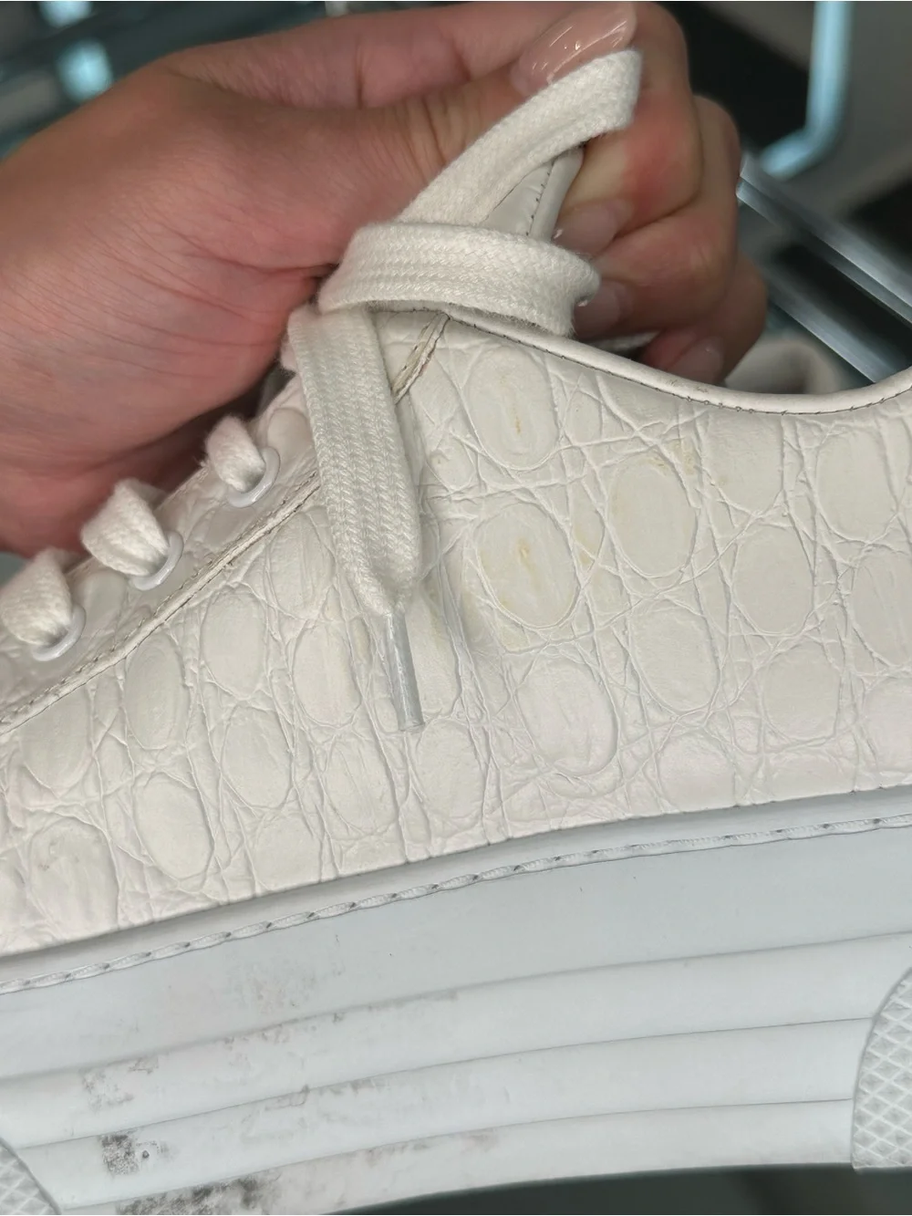 Miu Miu Platform Sneaker